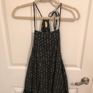 Free People High-Neck Mini Dress